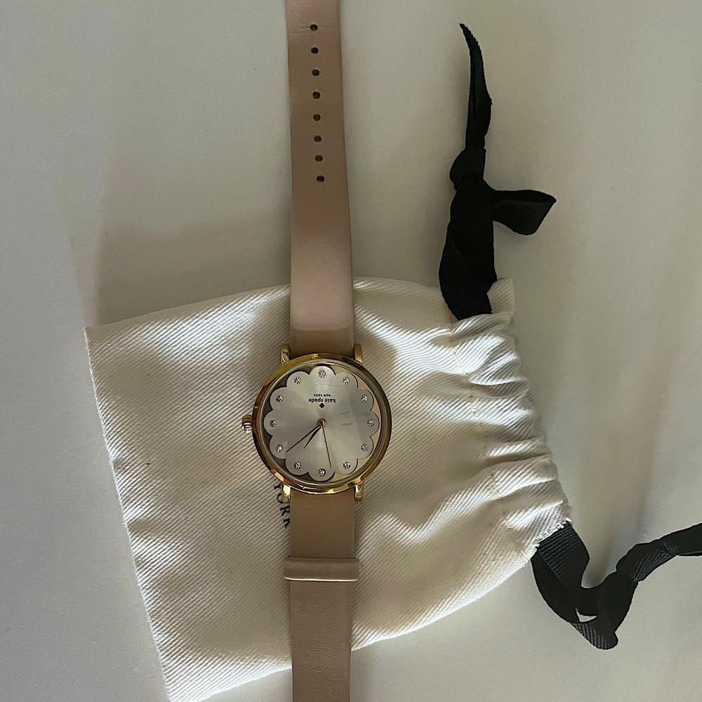 Kate spade tan watch